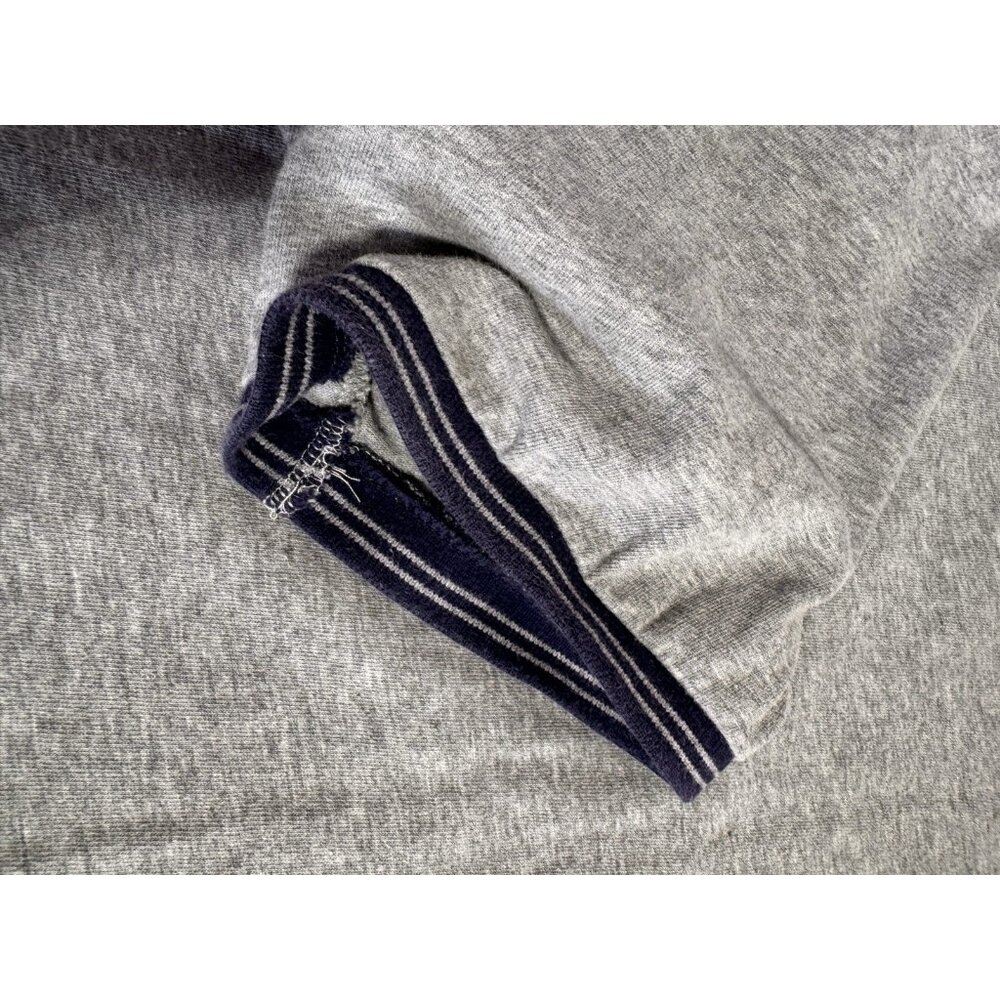 Vintage Disneyland Mickey Mouse V-Neck Ringer T-Shirt Gray XL Disney - Picture 8 of 9